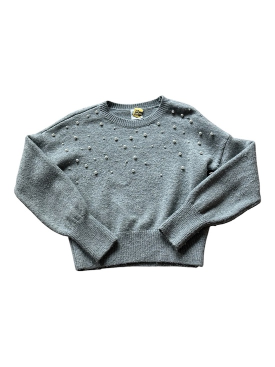 abercrombie kids Other - abercrombie kids Gray Pearl-Accent Crewneck Sweater